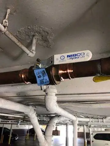 Copper pipe repair and valve work for Backflow Testing in New Munich